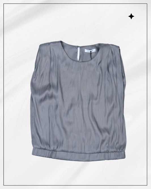 Mist Satin Top
