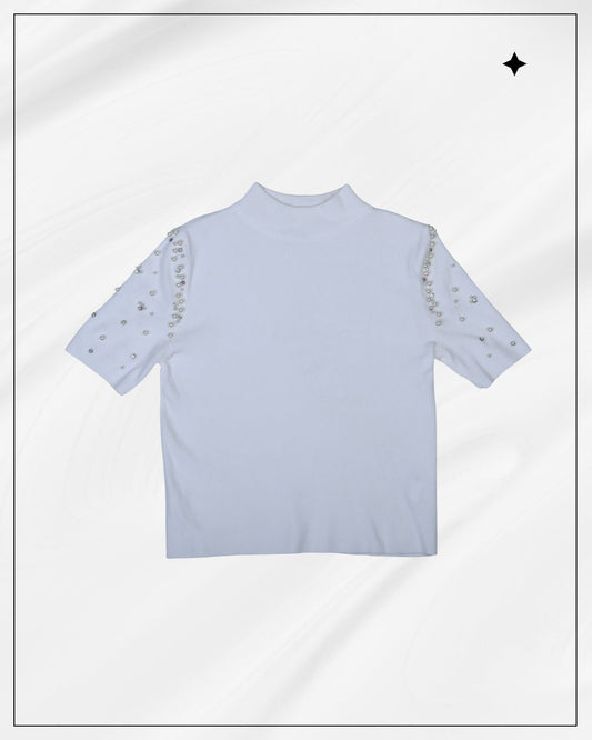 Sky Pearl Top